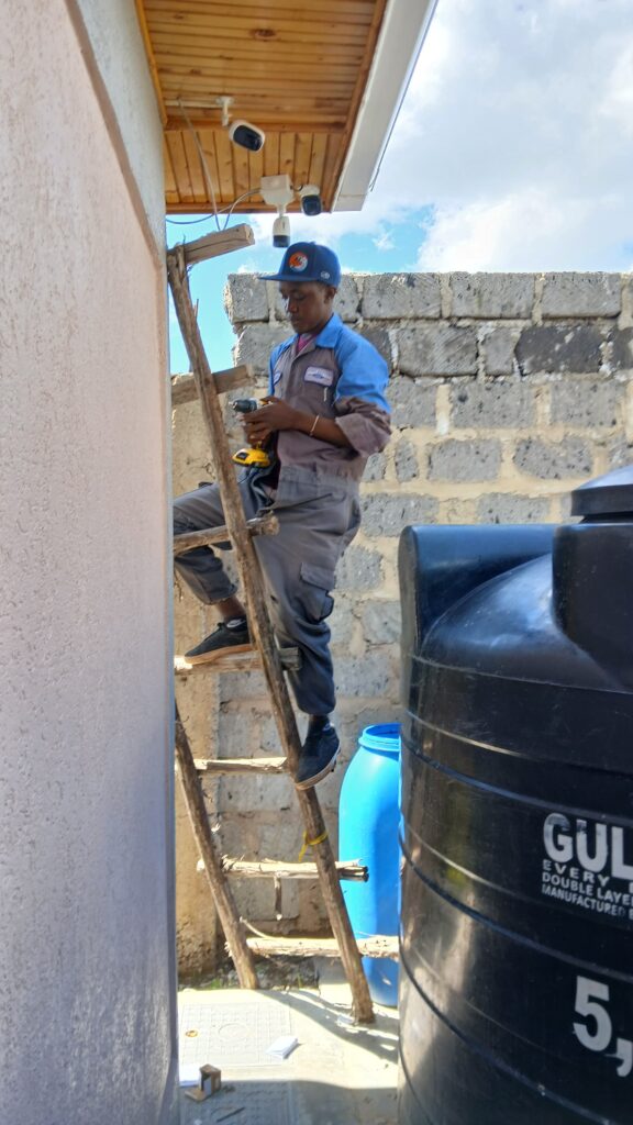 Home 6 CCTV Set up progress 2